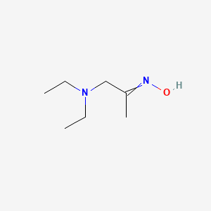 N-[1-(diethylamino)propan-2-ylidene]hydroxylamine