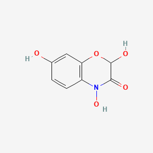 molecular formula C8H7NO5 B1247293 Triboa 