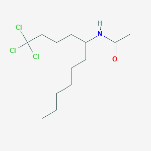 molecular formula C13H24Cl3NO B1247299 5-Acetamido-1,1,1-trichloroundecane 