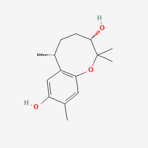 molecular formula C15H22O3 B1247302 Heliannuol A 