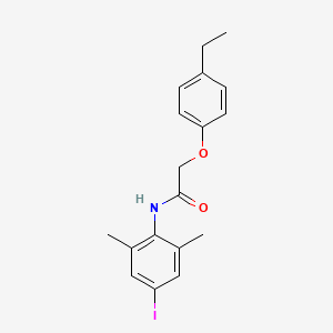 2-(4-ethylphenoxy)-N-(4-iodo-2,6-dimethylphenyl)acetamide