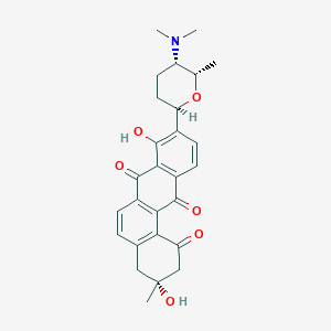 molecular formula C27H29NO6 B1247308 Frigocyclinone 
