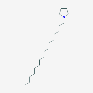 molecular formula C20H41N B12473116 1-Hexadecylpyrrolidine CAS No. 102155-10-2