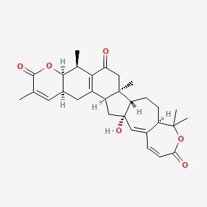 molecular formula C30H36O6 B1247314 Kadlongilactone B 