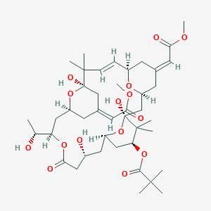 molecular formula C42H64O15 B1247322 Bryostatin 18 
