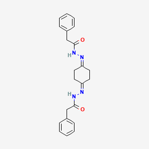 N',N''-cyclohexane-1,4-diylidenebis(2-phenylacetohydrazide)