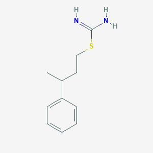 3-Phenylbutyl carbamimidothioate