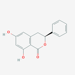 molecular formula C15H12O4 B1247354 Montroumarin 