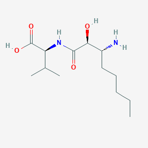 molecular formula C13H26N2O4 B1247365 valinoctin A 