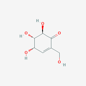 molecular formula C7H10O5 B1247367 Gabosine E 