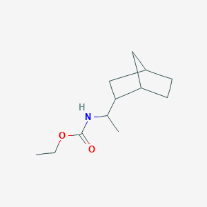 Ethyl [1-(bicyclo[2.2.1]hept-2-yl)ethyl]carbamate