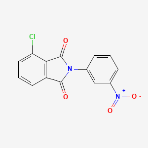 4-Chloro-2-(3-nitrophenyl)isoindole-1,3-dione