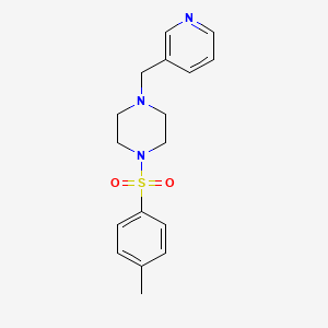 1-[(4-Methylphenyl)sulfonyl]-4-(pyridin-3-ylmethyl)piperazine