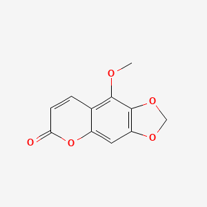 9-methoxy-6H-[1,3]dioxolo[4,5-g]chromen-6-one