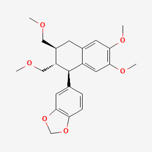 molecular formula C23H28O6 B1247390 林特拉林 