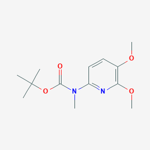 tert-Butyl (5,6-dimethoxypyridin-2-yl)(methyl)carbamate