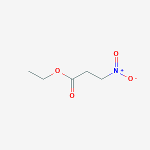 molecular formula C5H9NO4 B1247394 Ethyl 3-nitropropanoate CAS No. 3590-37-2