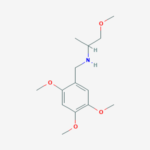 1-methoxy-N-(2,4,5-trimethoxybenzyl)propan-2-amine