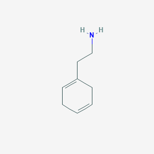 molecular formula C8H13N B1247400 1-(2-Aminoethyl)-1,4-cyclohexadiene 