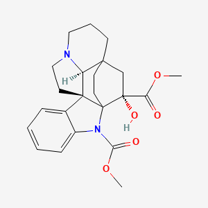 molecular formula C23H28N2O5 B1247405 Kopsiflorine 
