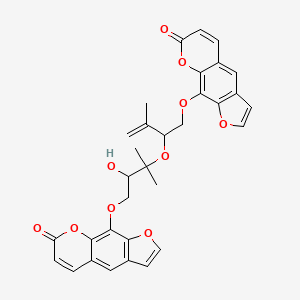 molecular formula C32H28O10 B1247406 rivulobirin A 