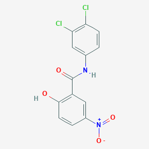 N-(3,4-dichlorophenyl)-2-hydroxy-5-nitrobenzamide