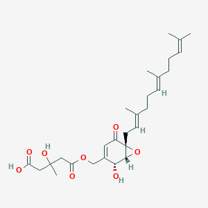 molecular formula C28H40O8 B1247410 Yanuthone E 