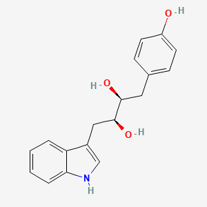 molecular formula C18H19NO3 B1247415 Diolmycin A2 