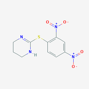 2-[(2,4-Dinitrophenyl)sulfanyl]-1,4,5,6-tetrahydropyrimidine