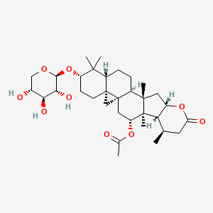 molecular formula C33H50O9 B1247418 Cimilactone A CAS No. 468733-06-4