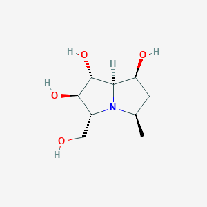 molecular formula C9H17NO4 B1247419 Hyacinthacine B4 