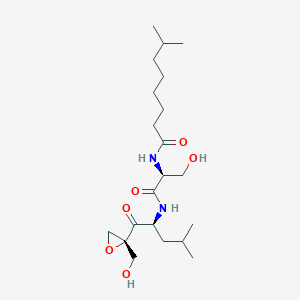 molecular formula C21H38N2O6 B1247428 Epopromycin B 