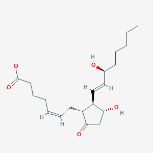 molecular formula C20H31O5- B1247433 prostaglandin E2(1-) 