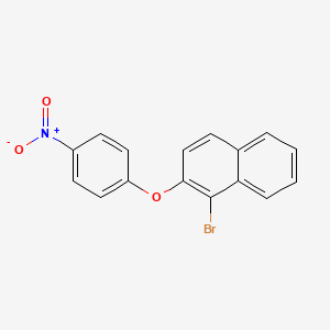 1-Bromo-2-(4-nitrophenoxy)naphthalene