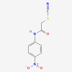 N-(4-Nitro-phenyl)-2-thiocyanato-acetamide