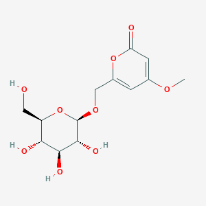 molecular formula C13H18O9 B1247443 Opuntioside-I 