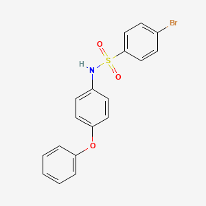 4-bromo-N-(4-phenoxyphenyl)benzenesulfonamide