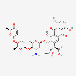 molecular formula C42H51NO15 B1247464 Cinerubin R 