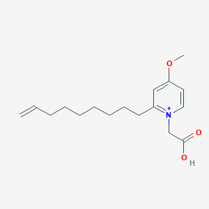 molecular formula C17H26NO3+ B1247465 Montipyridine 