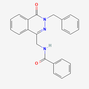 N-[(3-benzyl-4-oxophthalazin-1-yl)methyl]benzamide