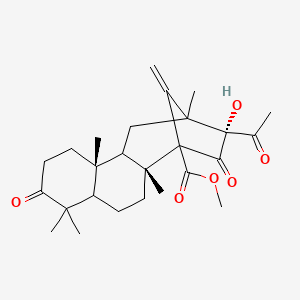 molecular formula C26H36O6 B1247476 Preaustinoid B 