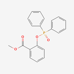 Methyl 2-[(diphenylphosphoryl)oxy]benzoate