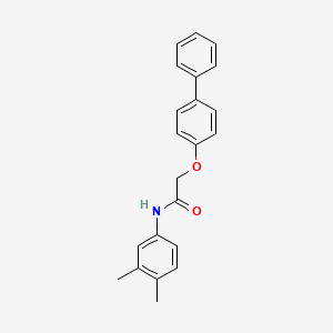 2-(Biphenyl-4-yloxy)-N-(3,4-dimethyl-phenyl)-acetamide