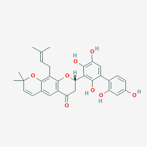 molecular formula C31H30O8 B1247484 Eriosemaone C 