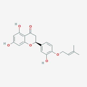 molecular formula C20H20O6 B1247487 Monotesone A 