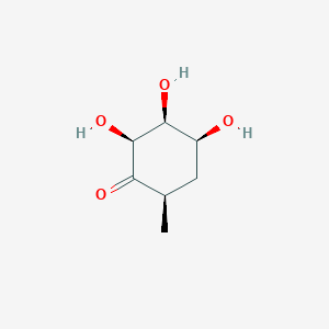 molecular formula C7H12O4 B1247490 Gabosine O 