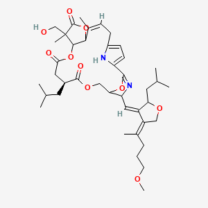 molecular formula C41H58N2O10 B1247495 Leupyrrin A1 