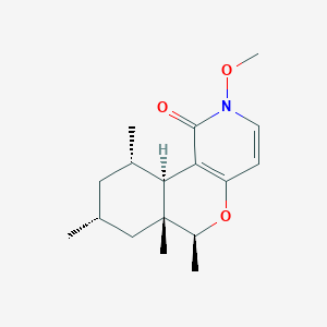 molecular formula C17H25NO3 B1247497 Cordypyridone C 