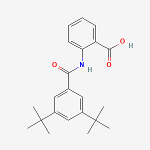 2-{[(3,5-Di-tert-butylphenyl)carbonyl]amino}benzoic acid