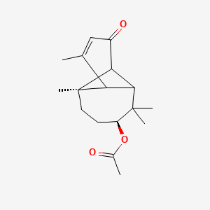 molecular formula C17H24O3 B1247503 Moxartenone 